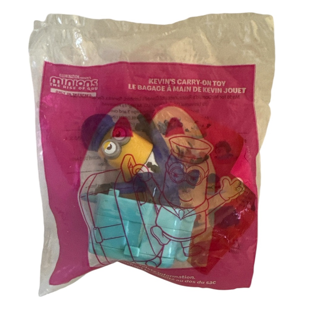 McDonald’s Happy Meal Minions Toy 2022 "Kevin's Carry-On"